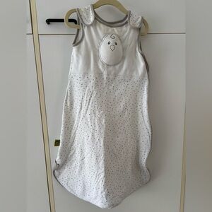 Nested Bean Baby White Sleep Sack 6 to 18 months